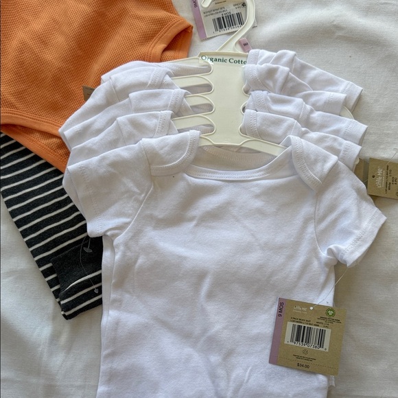 Gerber Gray, Cream, and Tan Baby Onesies Bundle - Picture 6 of 7